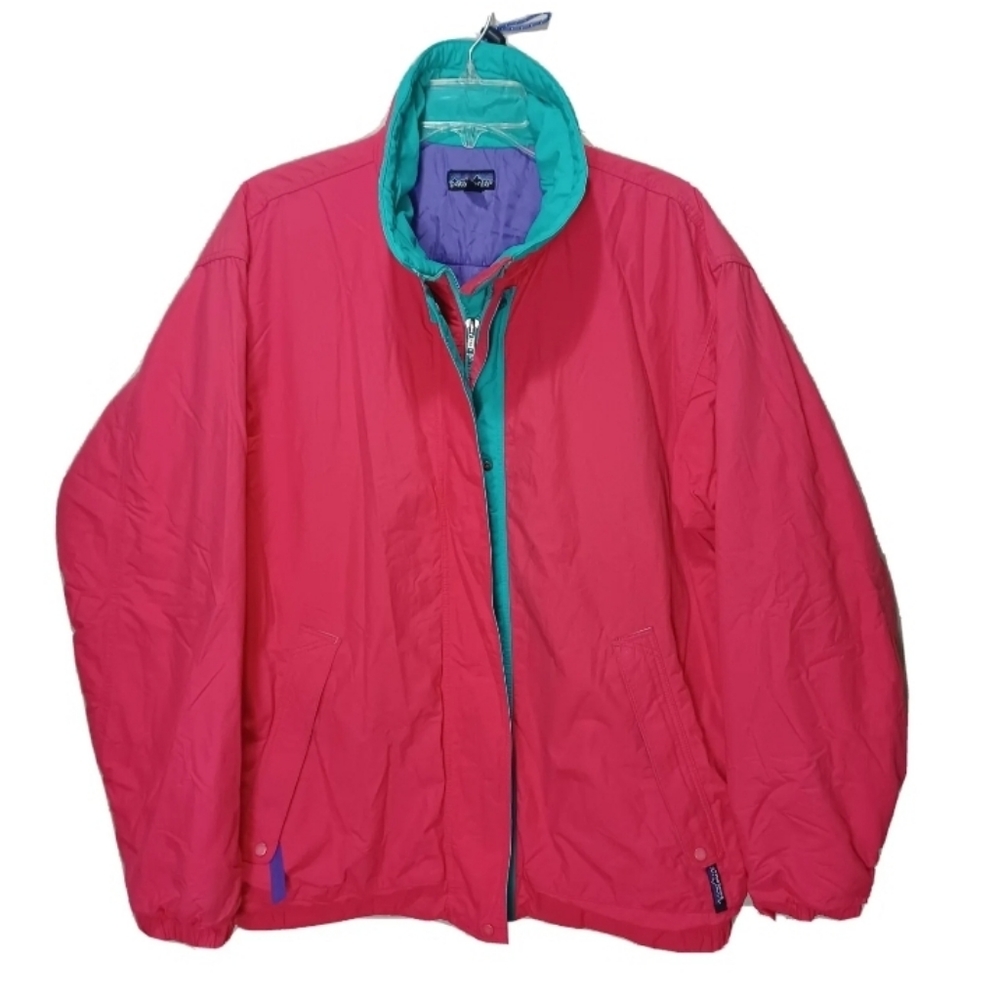 PATAGONIA VINTAGE PINK WOMEN'S WINTER COAT SIZE 14 XL